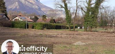 Terrain seul à Montbonnot-Saint-Martin en Isère (38) de 811 m² à vendre au prix de 349000€ - 3