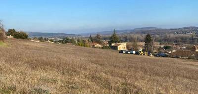 Terrain seul à Charmes-sur-l'Herbasse en Drôme (26) de 482 m² à vendre au prix de 76500€ - 2