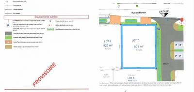 Terrain seul à Nouvelle-Église en Pas-de-Calais (62) de 501 m² à vendre au prix de 73000€ - 2