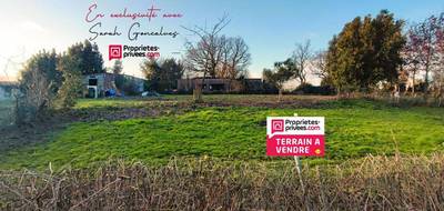Terrain seul à Rives de l'Yon en Vendée (85) de 388 m² à vendre au prix de 39000€ - 1