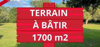 Terrain seul à L'Île-d'Olonne en Vendée (85) de 1700 m² à vendre au prix de 169900€ - 1