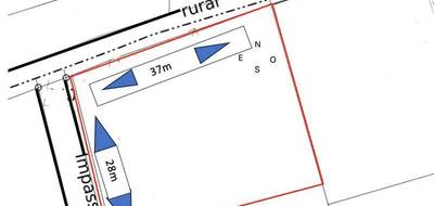 Terrain seul à Le Bois-Plage-en-Ré en Charente-Maritime (17) de 1076 m² à vendre au prix de 1385000€ - 2