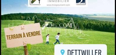 Terrain seul à Dettwiller en Bas-Rhin (67) de 1000 m² à vendre au prix de 159900€ - 1