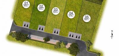 Terrain seul à Villons-les-Buissons en Calvados (14) de 519 m² à vendre au prix de 139000€ - 2