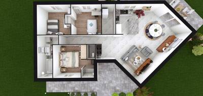 Programme terrain + maison à Crépy-en-Valois en Oise (60) de 580 m² à vendre au prix de 233600€ - 2