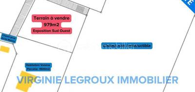 Terrain seul à Saint-Pierre-la-Cour en Mayenne (53) de 979 m² à vendre au prix de 52900€ - 3