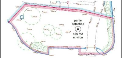 Terrain seul à Dommartin en Rhône (69) de 486 m² à vendre au prix de 265000€ - 3