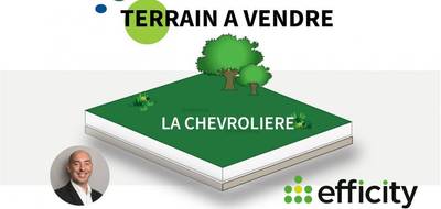 Terrain seul à La Chevrolière en Loire-Atlantique (44) de 700 m² à vendre au prix de 122900€ - 2