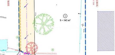 Terrain seul à Margaux-Cantenac en Gironde (33) de 542 m² à vendre au prix de 127000€ - 2