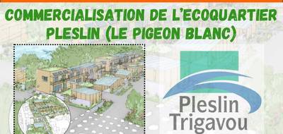 Terrain seul à Pleslin-Trigavou en Côtes-d'Armor (22) de 332 m² à vendre au prix de 111417€ - 1