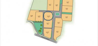 Terrain seul à Saint-Aubin-d'Écrosville en Eure (27) de 700 m² à vendre au prix de 54900€ - 3