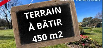 Terrain seul à Les Sables-d'Olonne en Vendée (85) de 455 m² à vendre au prix de 112000€ - 1