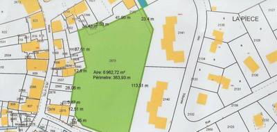 Terrain seul à Épierre en Savoie (73) de 6962 m² à vendre au prix de 373000€ - 2