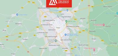 Terrain seul à Troyes en Aube (10) de 438 m² à vendre au prix de 65700€ - 3