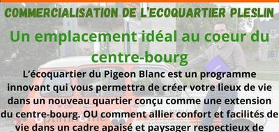 Terrain seul à Pleslin-Trigavou en Côtes-d'Armor (22) de 291 m² à vendre au prix de 99717€ - 3