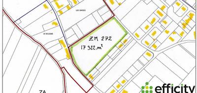 Terrain seul à Le Gué-de-Velluire en Vendée (85) de 17322 m² à vendre au prix de 376000€ - 2