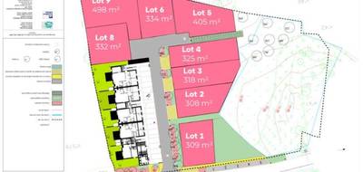 Terrain seul à Billiers en Morbihan (56) de 308 m² à vendre au prix de 60000€ - 2