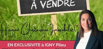 Terrain seul à Igny en Essonne (91) de 500 m² à vendre au prix de 339000€ - 1