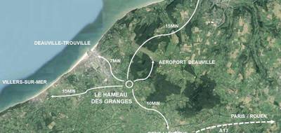 Terrain seul à Canapville en Calvados (14) de 1175 m² à vendre au prix de 273000€ - 1