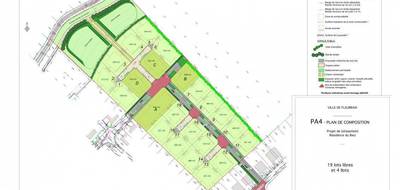 Terrain seul à Fleurbaix en Pas-de-Calais (62) de 473 m² à vendre au prix de 126000€ - 2