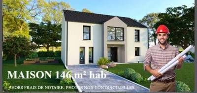 Programme terrain + maison à Condé-Sainte-Libiaire en Seine-et-Marne (77) de 570 m² à vendre au prix de 458200€ - 1