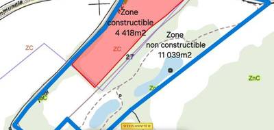 Terrain seul à Moncy en Orne (61) de 15457 m² à vendre au prix de 99000€ - 2