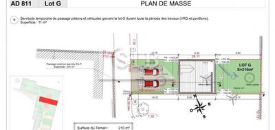 Terrain seul à La Ville-du-Bois en Essonne (91) de 210 m² à vendre au prix de 159400€ - 3