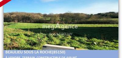 Terrain seul à Les Achards en Vendée (85) de 449 m² à vendre au prix de 78000€ - 1