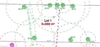 Terrain seul à Besné en Loire-Atlantique (44) de 880 m² à vendre au prix de 83650€ - 2