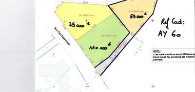 Terrain seul à Nuits-Saint-Georges en Côte-d'Or (21) de 748 m² à vendre au prix de 75000€ - 2