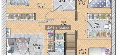 Terrain seul à Bollezeele en Nord (59) de 821 m² à vendre au prix de 91400€ - 4