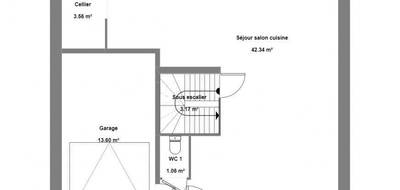 Programme terrain + maison à Châtres en Seine-et-Marne (77) de 601 m² à vendre au prix de 395851€ - 3