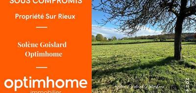 Terrain seul à Rieux en Morbihan (56) de 1436 m² à vendre au prix de 47000€ - 1