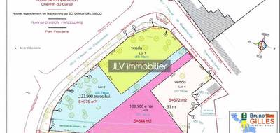 Terrain seul à Loon-Plage en Nord (59) de 975 m² à vendre au prix de 77900€ - 1