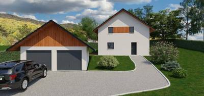 Programme terrain + maison à Rumilly en Haute-Savoie (74) de 1000 m² à vendre au prix de 425000€ - 1