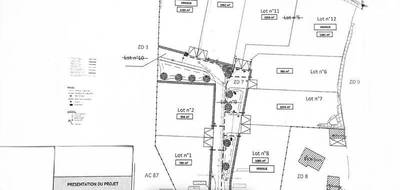 Terrain seul à Villedieu-les-Poêles-Rouffigny en Manche (50) de 1002 m² à vendre au prix de 30470€ - 2