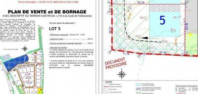 Terrain seul à Péaule en Morbihan (56) de 576 m² à vendre au prix de 67540€ - 3