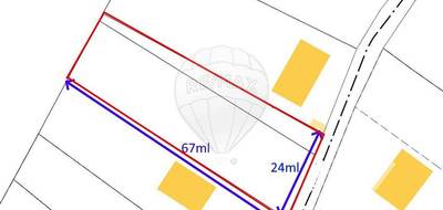 Terrain seul à Pouilly-sur-Loire en Nièvre (58) de 1415 m² à vendre au prix de 22000€ - 4