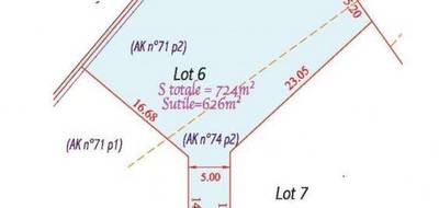 Terrain seul à Bully-les-Mines en Pas-de-Calais (62) de 724 m² à vendre au prix de 84500€ - 4