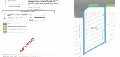 Terrain seul à Nouvelle-Église en Pas-de-Calais (62) de 426 m² à vendre au prix de 87000€ - 1