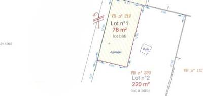 Terrain seul à Saint-Nazaire en Loire-Atlantique (44) de 220 m² à vendre au prix de 70000€ - 2