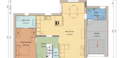 Programme terrain + maison à Jouy-le-Moutier en Val-d'Oise (95) de 538 m² à vendre au prix de 440110€ - 3