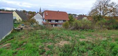 Terrain seul à Gougenheim en Bas-Rhin (67) de 638 m² à vendre au prix de 129000€ - 2