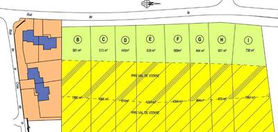 Terrain seul à Marcilly-sur-Vienne en Indre-et-Loire (37) de 1900 m² à vendre au prix de 18000€ - 2