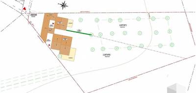 Terrain seul à Larnas en Ardèche (07) de 1900 m² à vendre au prix de 74500€ - 3