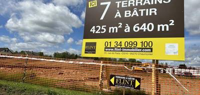 Terrain seul à Chamant en Oise (60) de 600 m² à vendre au prix de 185000€ - 2