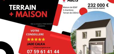 Programme terrain + maison à Dourdan en Essonne (91) de 230 m² à vendre au prix de 232000€ - 1