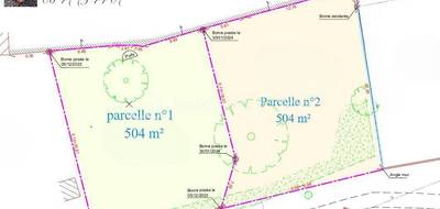 Terrain seul à Saint-Hilaire-le-Vouhis en Vendée (85) de 504 m² à vendre au prix de 22750€ - 4