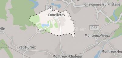 Terrain seul à Cunelières en Territoire de Belfort (90) de 799 m² à vendre au prix de 79000€ - 3