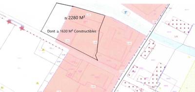 Terrain seul à Norges-la-Ville en Côte-d'Or (21) de 2280 m² à vendre au prix de 358000€ - 2